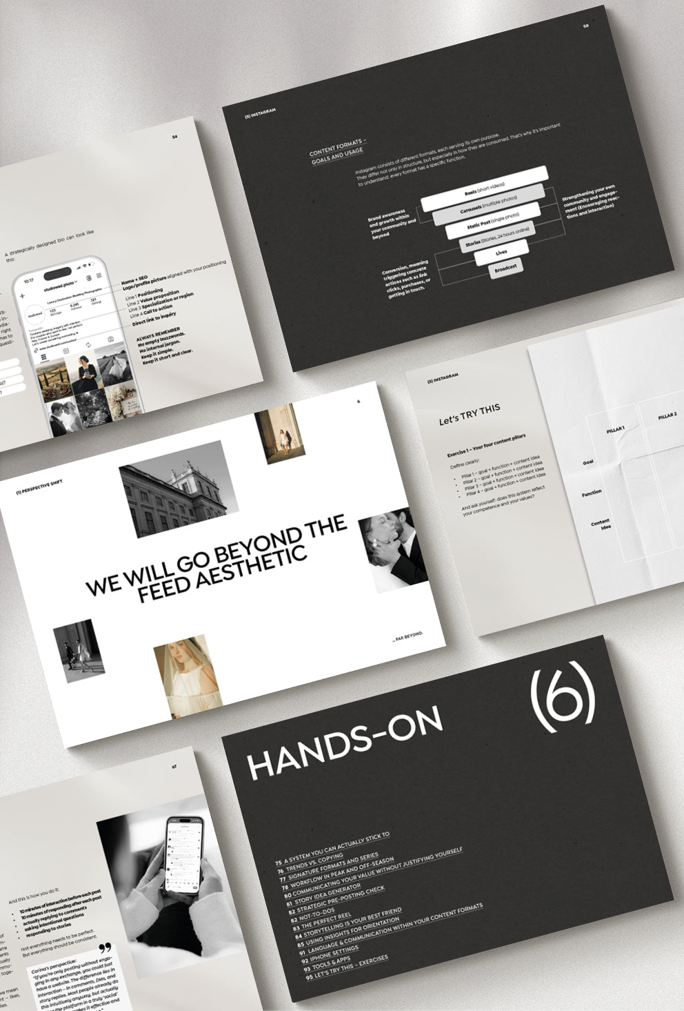 Beyond The Feed Aesthetic – Social Media Strategy for Wedding Photographers (DE & EN Version)