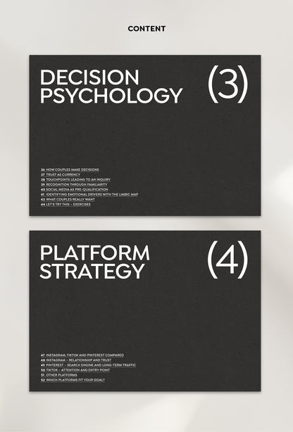 Beyond The Feed Aesthetic – Social Media Strategy for Wedding Photographers (DE & EN Version)